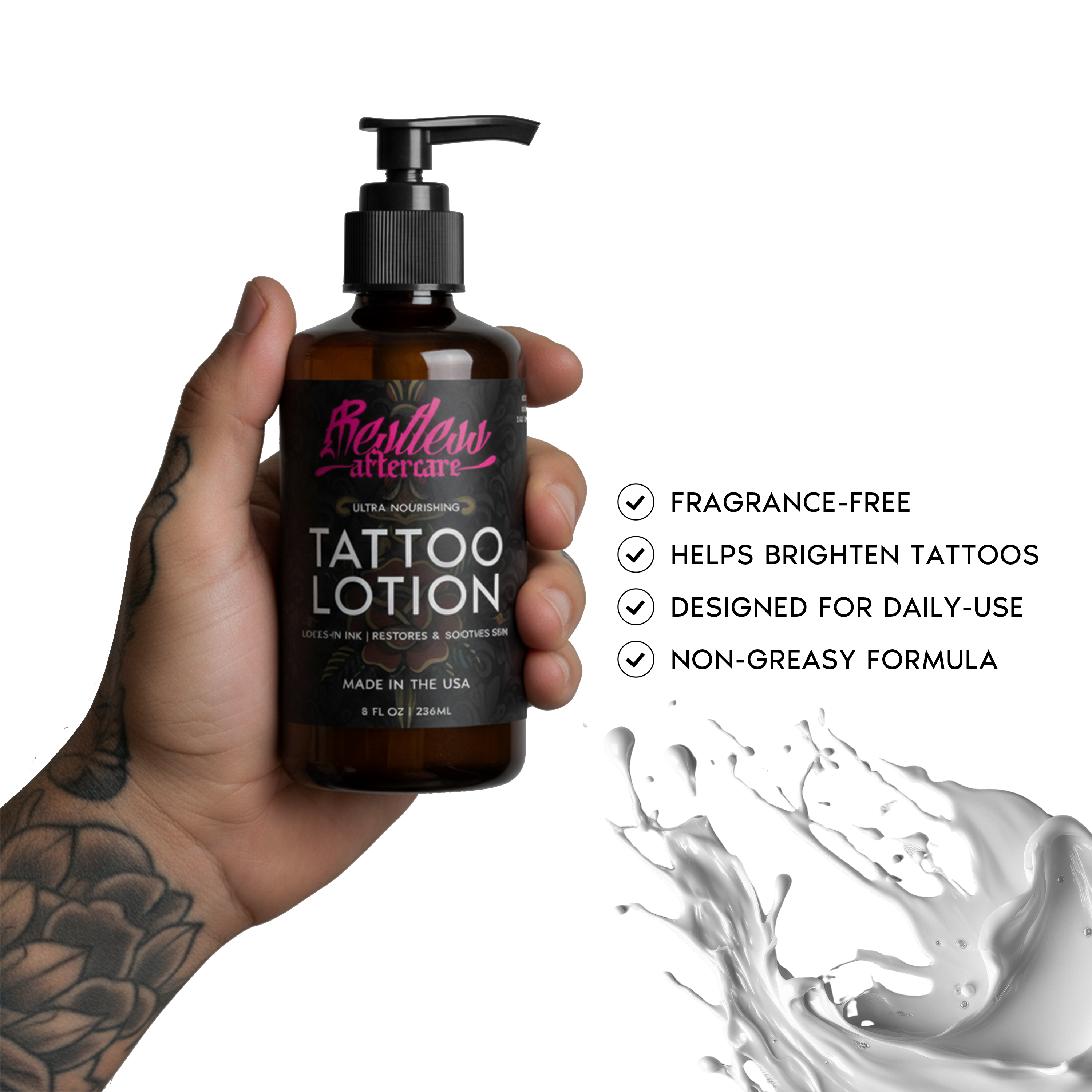 Restless Aftercare Tattoo Lotion